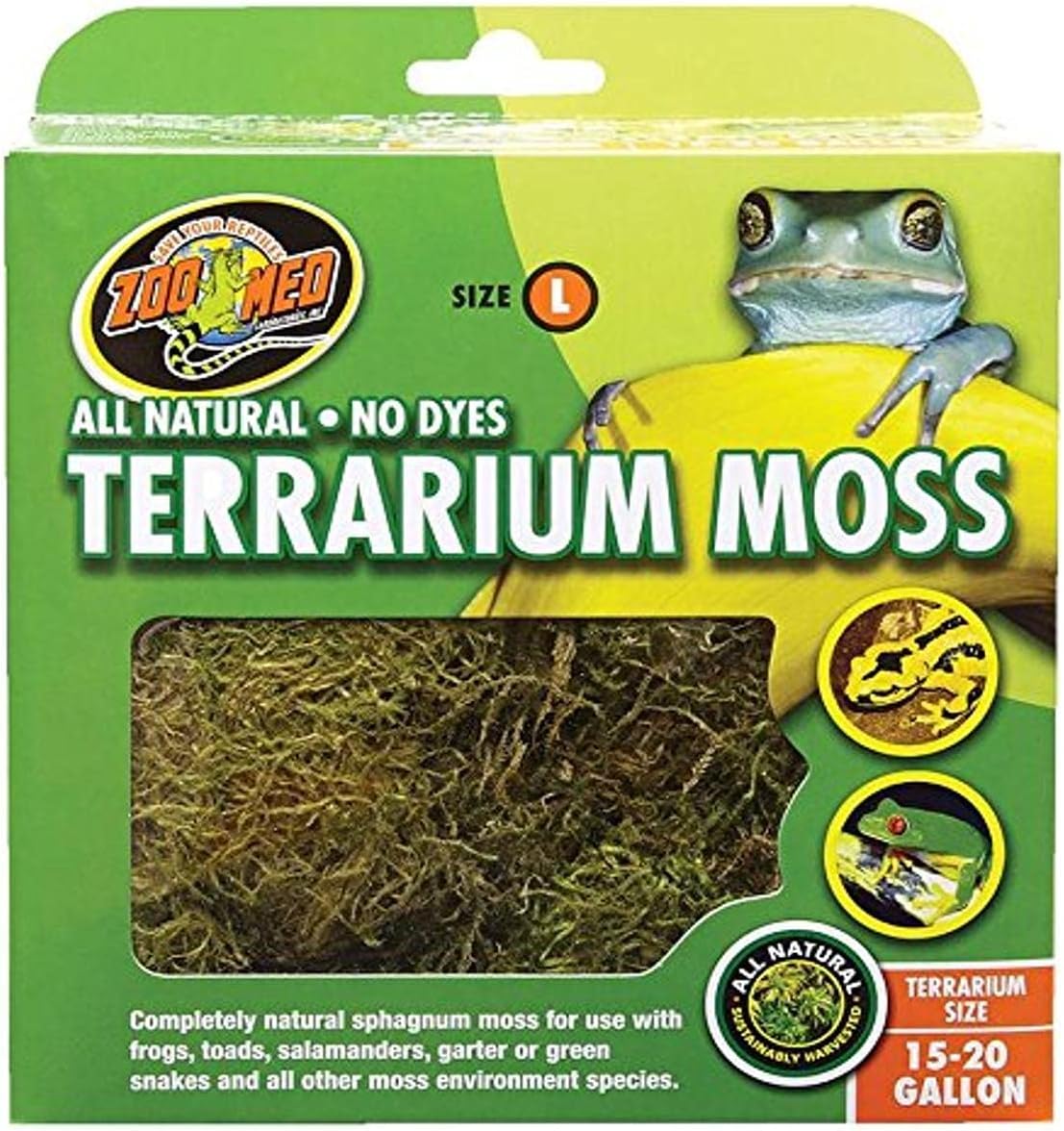 ZooMed Terrarium Moss (15-20 Gallon)