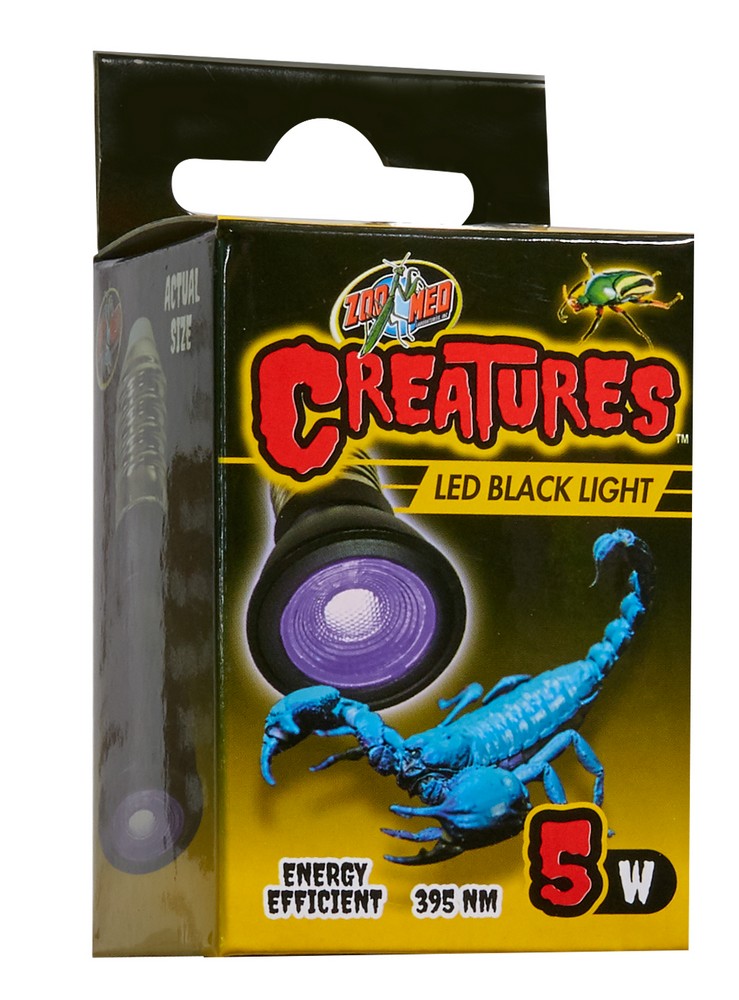 ZooMed Creatures LED Black Light - 5W
