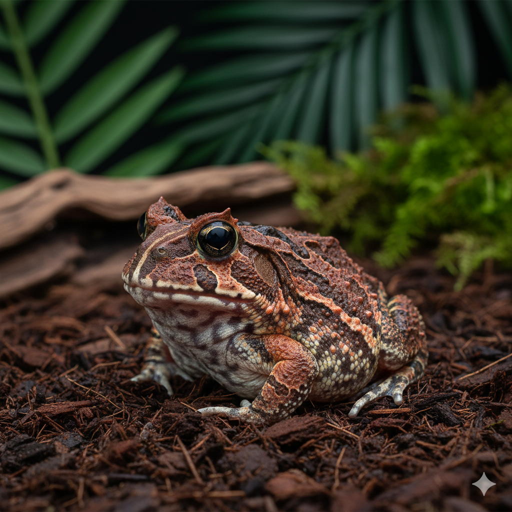 Red Coffee Pacman Frog