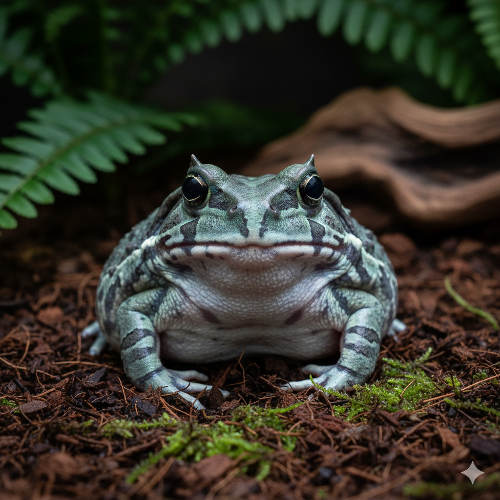 Samurai Blue Pacman Frog