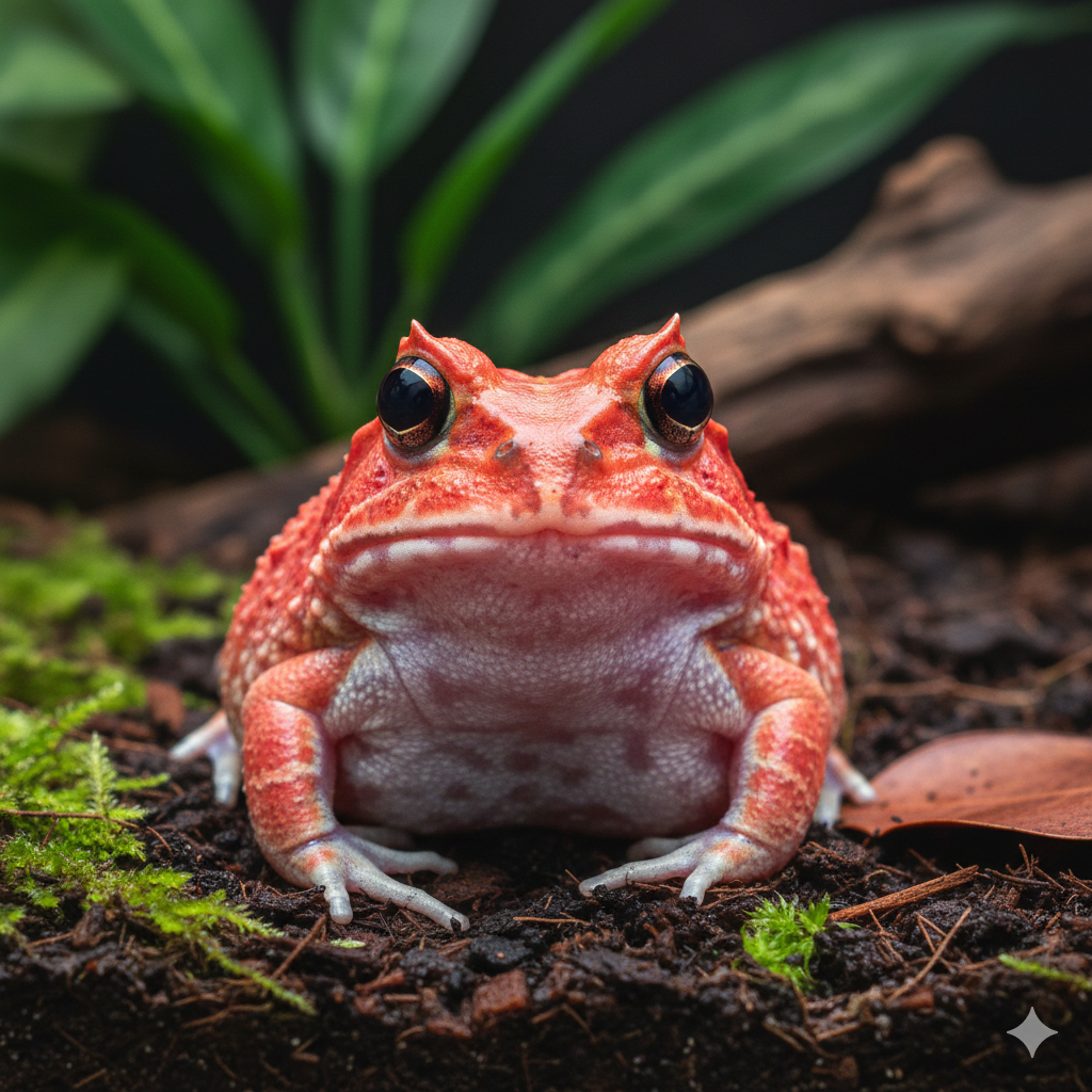 Strawberry Pacman Frog