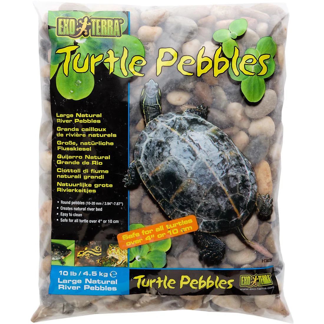 Exo Terra Turtle Pebbles Large 10lb