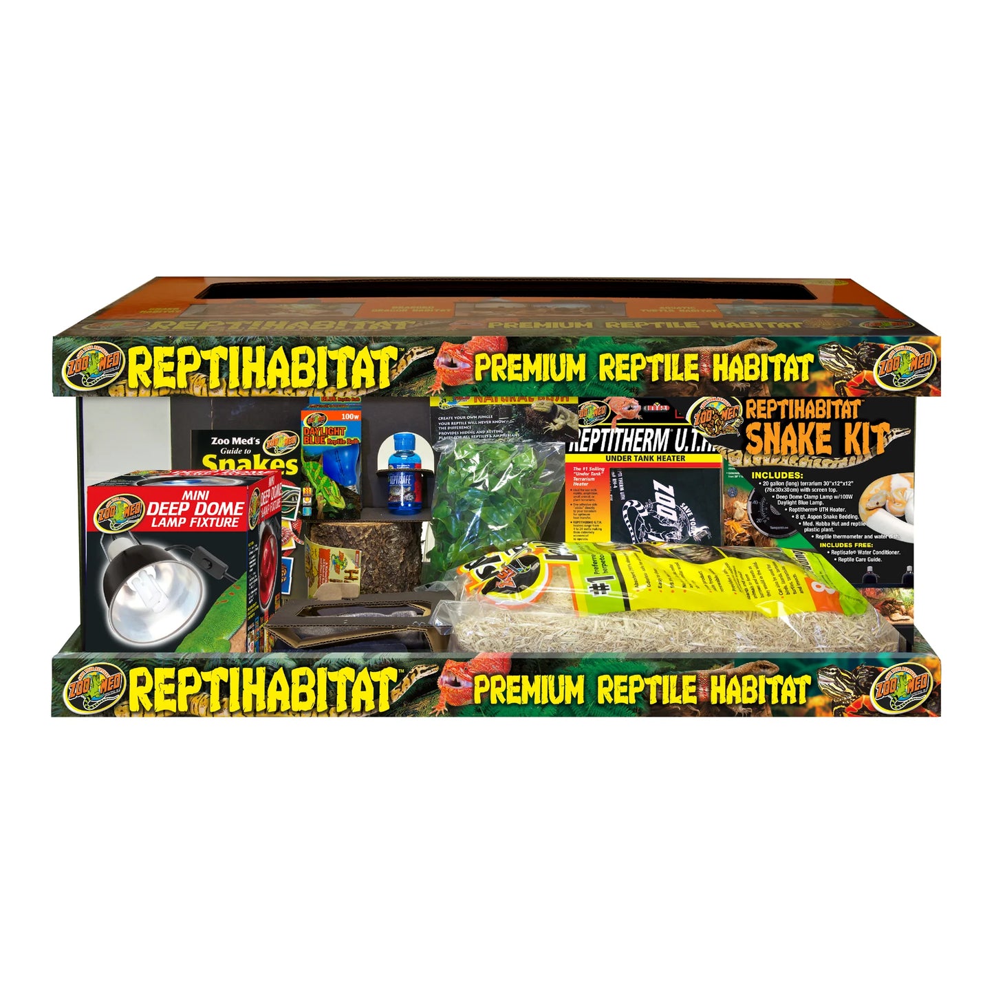 Zoo Med 20 Gallon ReptiHabitat™ Snake Kit