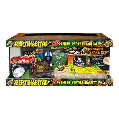 Zoo Med 20 Gallon ReptiHabitat™ Snake Kit