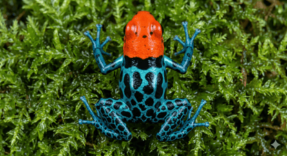 Benedicta Dart Frog (Ranitomeya benedicta) – probable pair