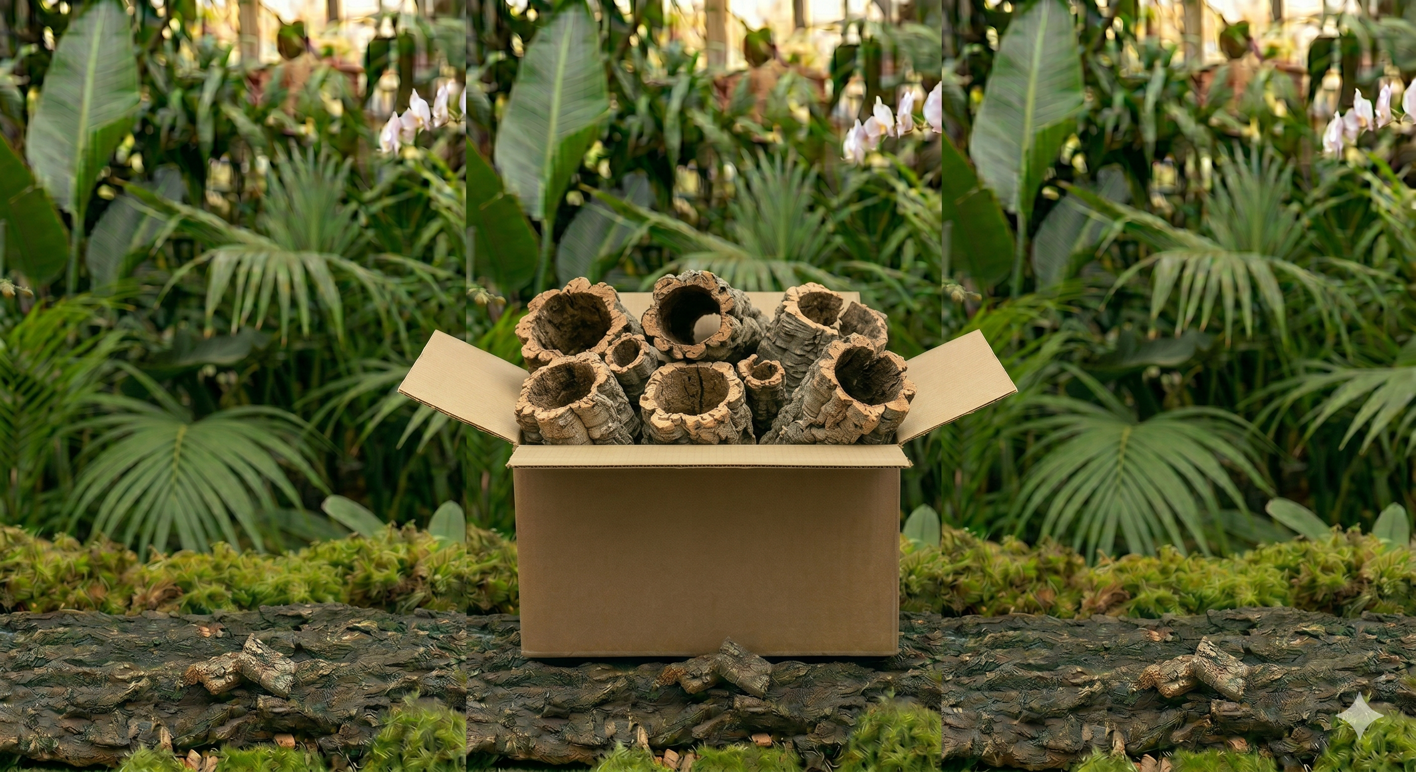 Bulk Virgin Cork Bark Rounds | 10 lb & 20 lb Value Boxes – Major League ...