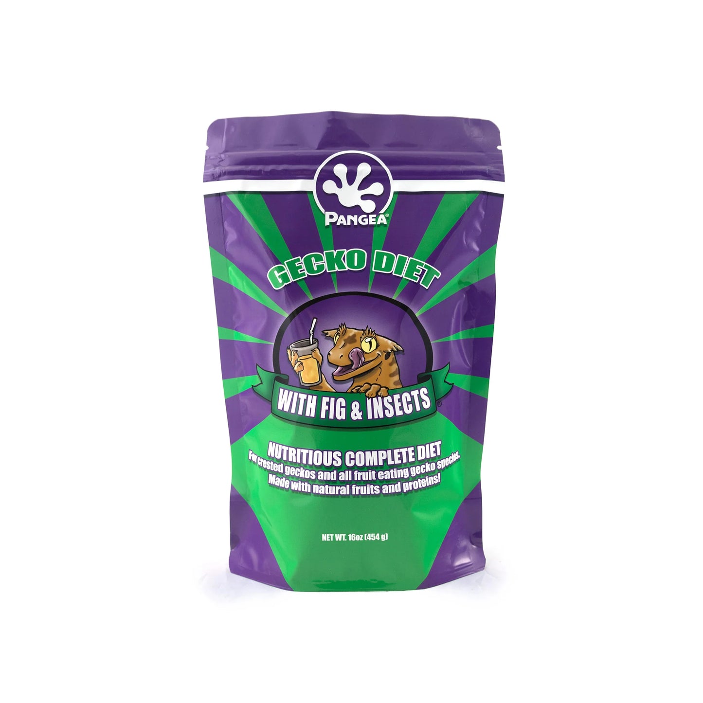 Pangea Gecko Diet with Fig & Insects 16oz