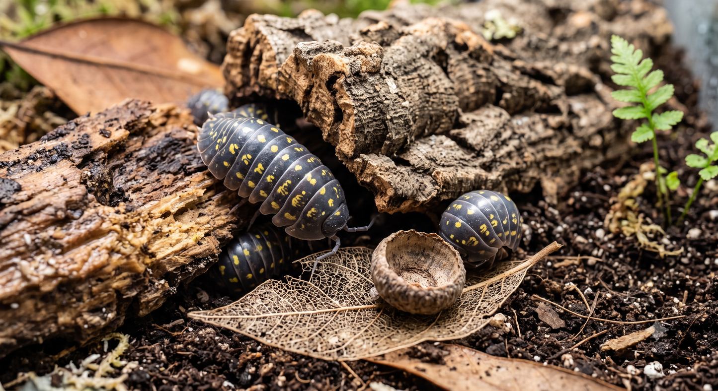 Gestroi Isopods (Armadillidium gestroi)