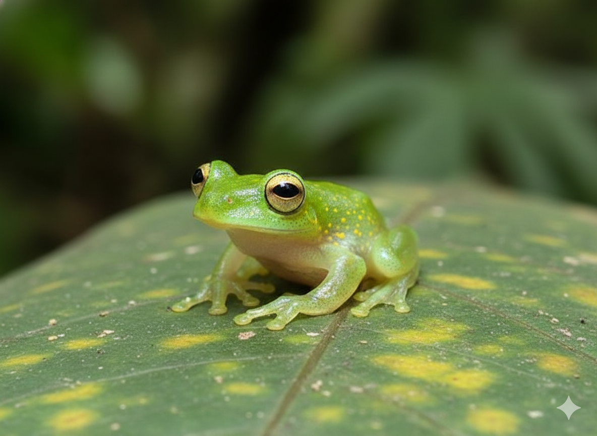 Freshman's Glass Frog - Translucent "See-Through" Frog (Captive Bred)