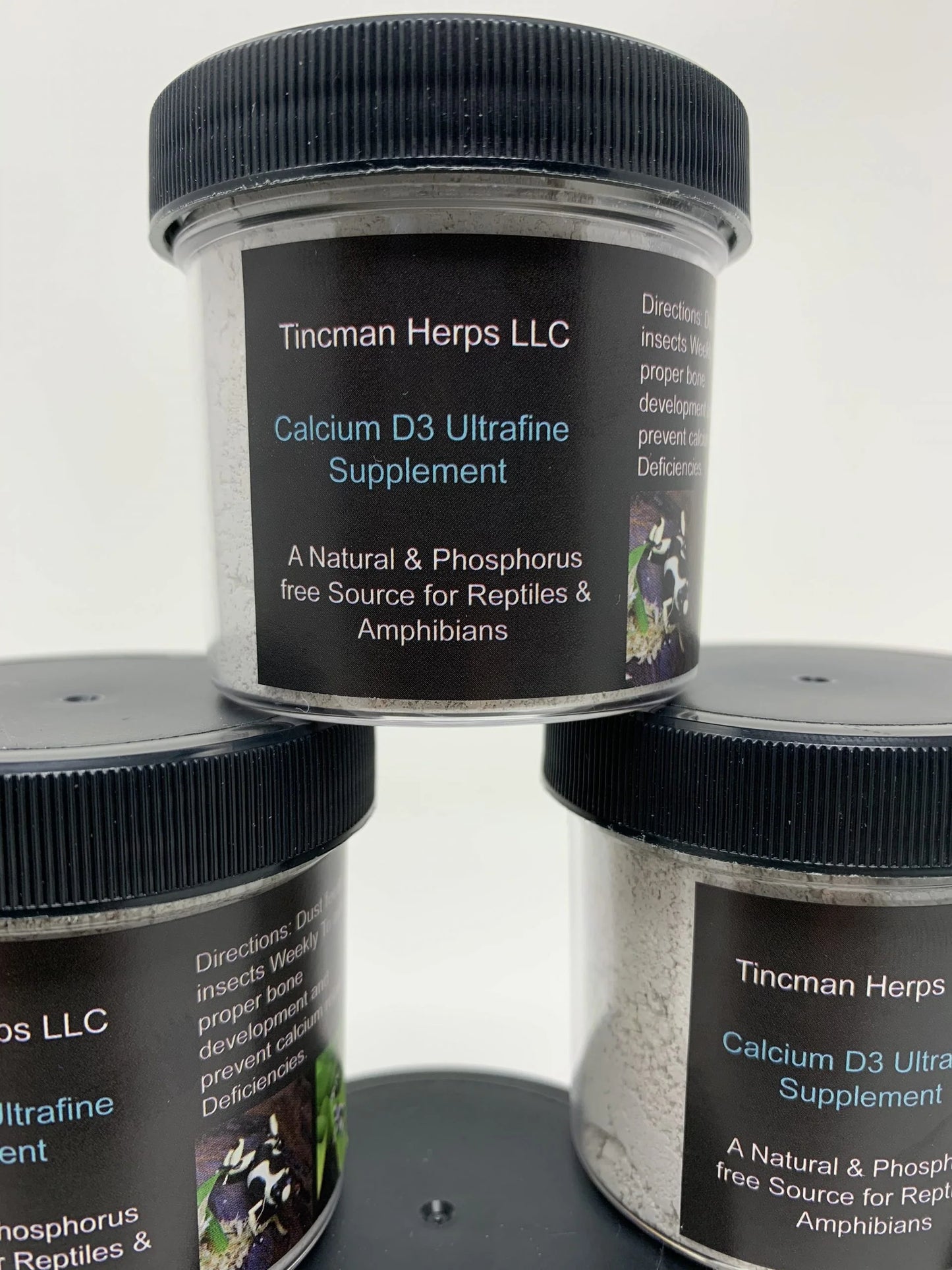 Ultrafine Dual-Sourced Calcium/D3 Supplement (3oz) – Tincman Herps