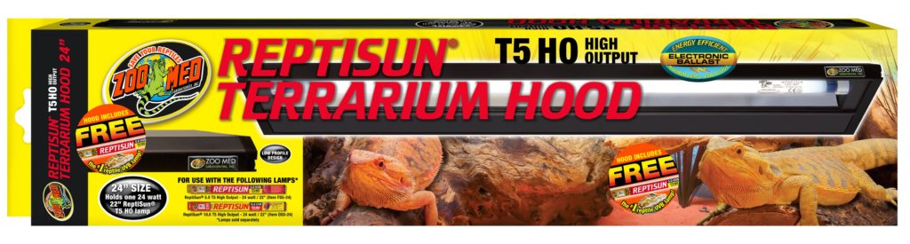 ReptiSun® T5 HO High Output Terrarium Hood 24"