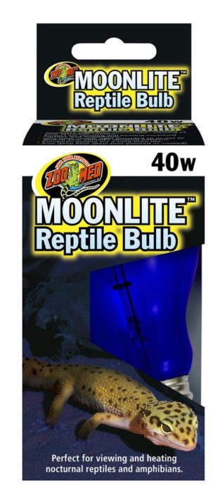 Zoo Med Moonlight Reptile Bulb (40W) – Nocturnal Heat & Lunar Viewing