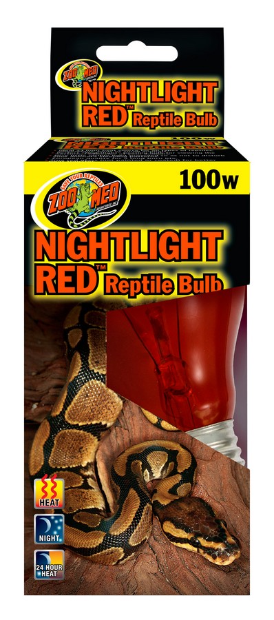 ZooMed Reptile Nightlight Red - 100W