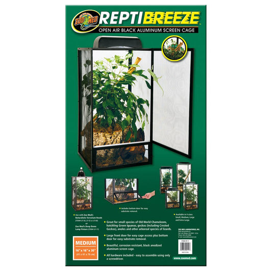 Zoo Med Reptibreeze Screen Cage Medium