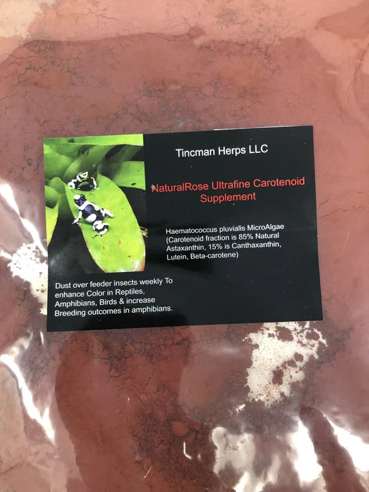 NaturalRose Carotenoid Supplement (2oz) – Tincman Herps