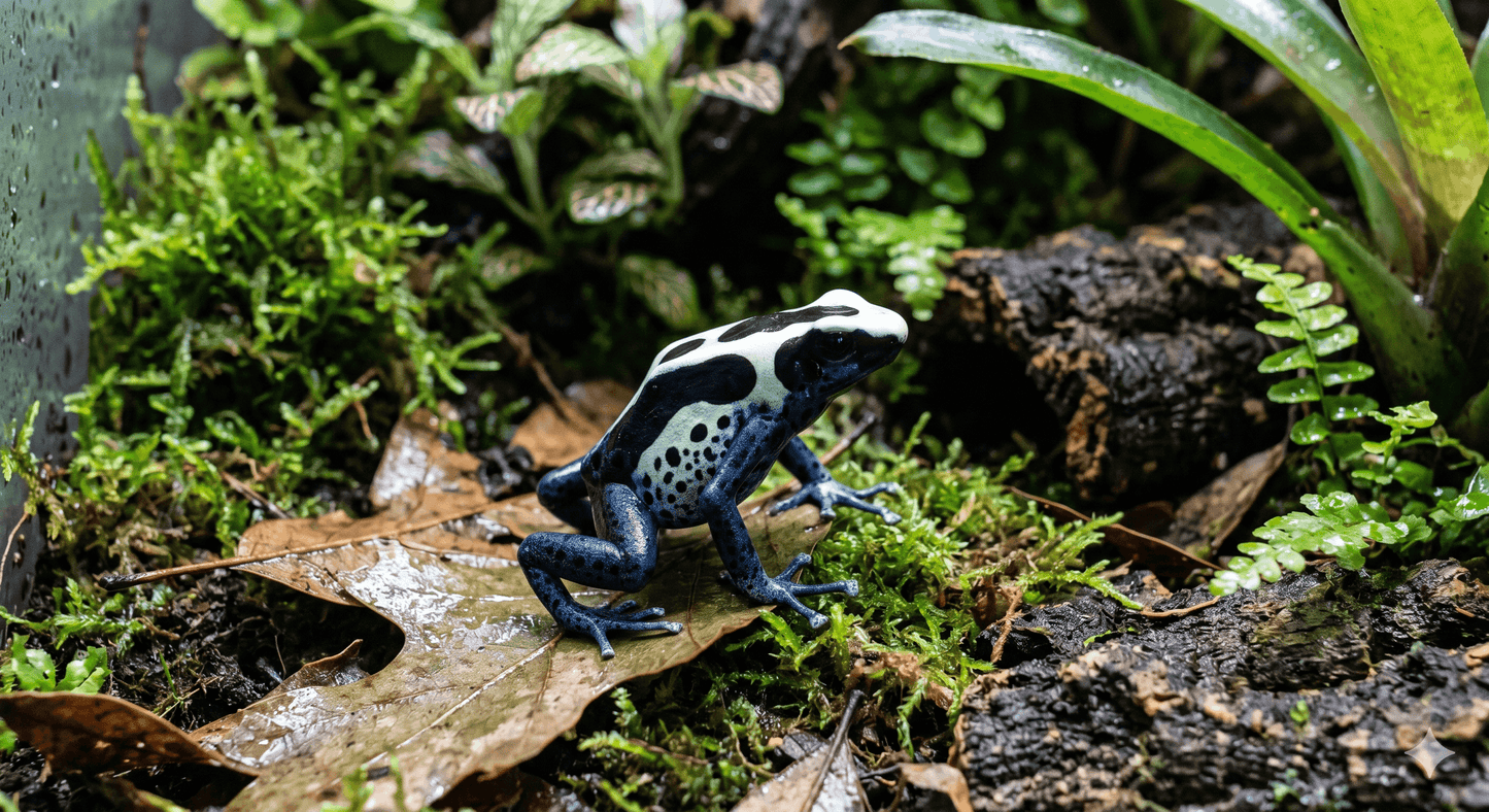 Oyapock Dart Frog (Dendrobates tinctorius) – High-Contrast Iconic Heavyweight