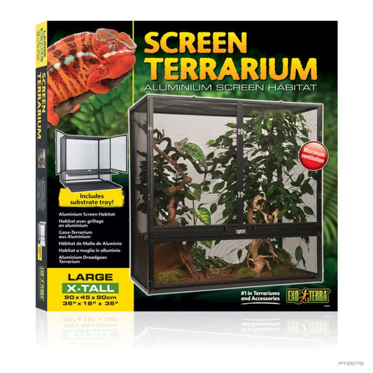 Exo Terra Screen Terrarium Large-XTall