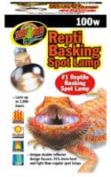 Zoo Med Repti Basking Spot Lamp (100W) – Focused Basking Heat (Single)