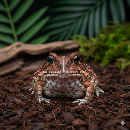 Red Coffee Pacman Frog