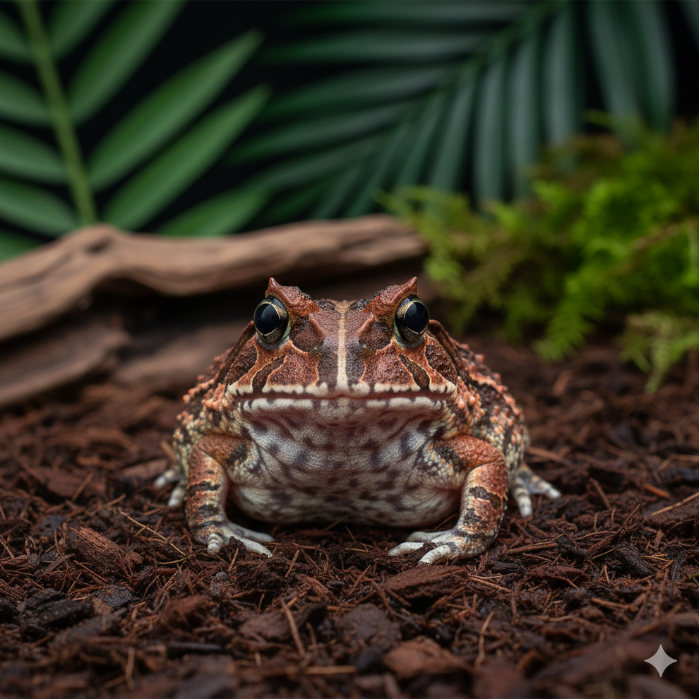 Red Coffee Pacman Frog for Sale | Rare Rust Horned Frog Morph – Major ...