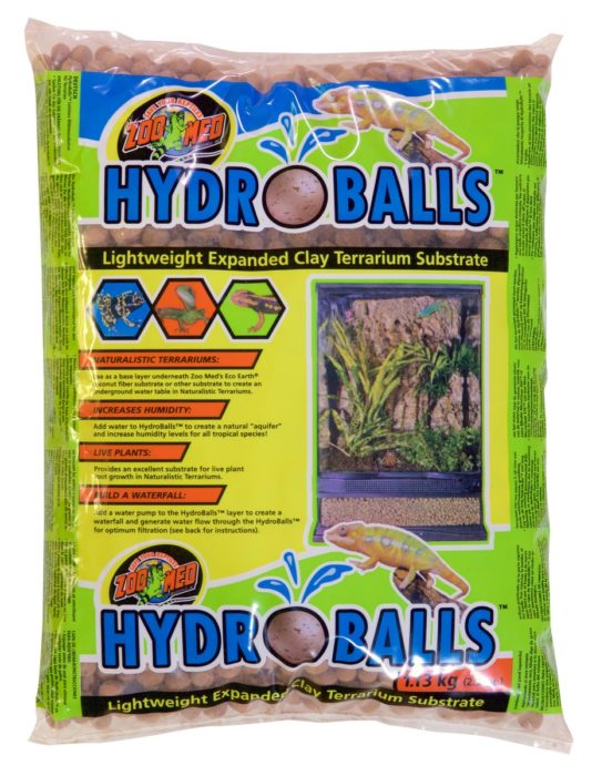 Zoo Med HydroBalls Clay Pellets - 2.5 lb bag