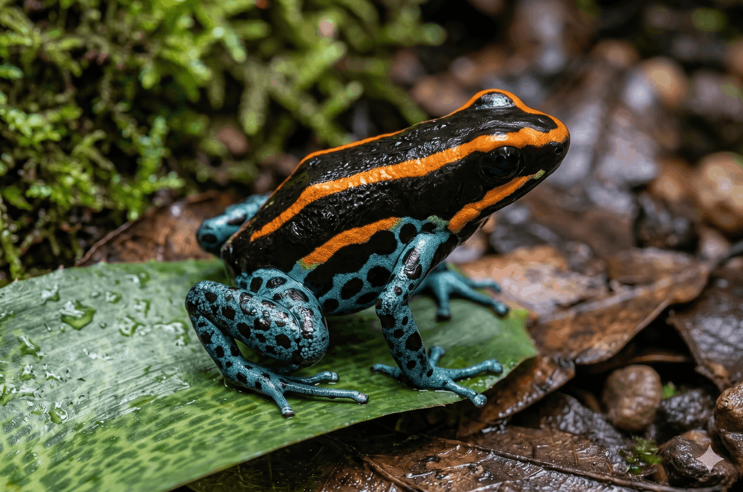 Vittatus Dart Frog (Phyllobates vittatus) – High-Speed Understory Streak