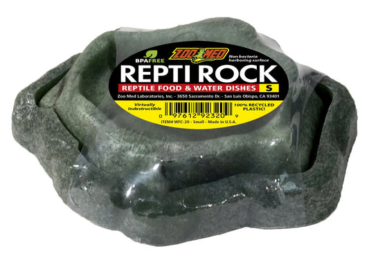 Combo Repti Rock Food and Water Dish Small