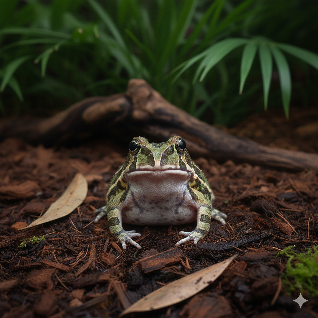 Camo Pacman Frog
